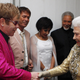 Elton John and Queen Elizabeth II